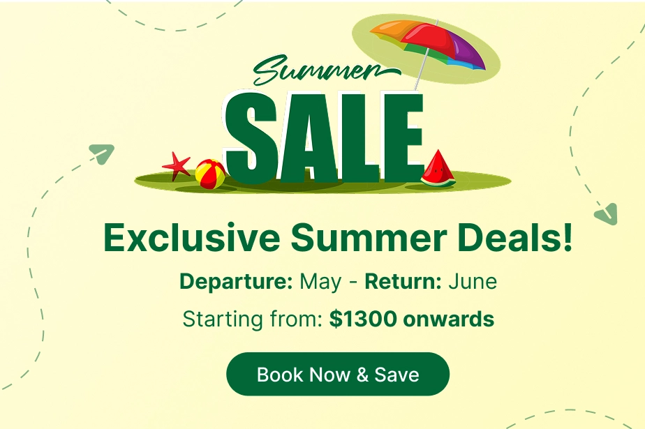 Round-trip Fare Starting from $799